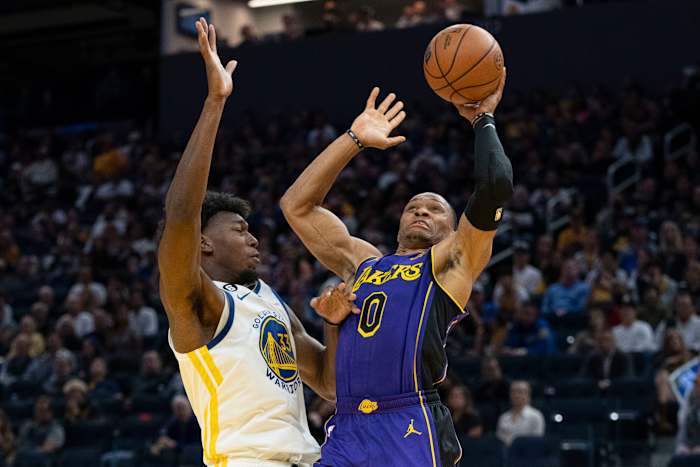 russell westbrook james wiseman 10-18-22